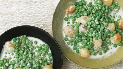 Creamed Peas And Onions Recipe Epicurious