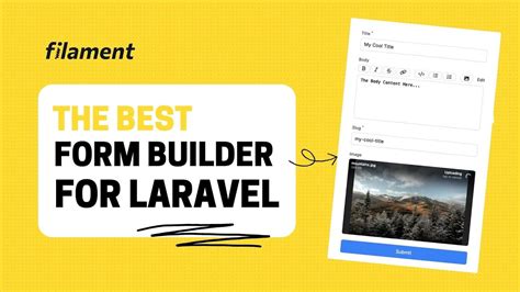 The Best Form Builder For Laravel Filament Forms Youtube