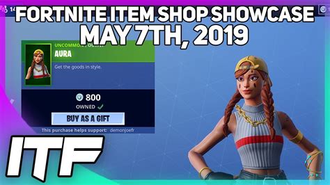 The aura fortnite skin does not belong to any fortnite skin set. Fortnite Item Shop *NEW* AURA AND GUILD SKINS! May 7th, 2019 (Fortnite Battle Royale) - YouTube