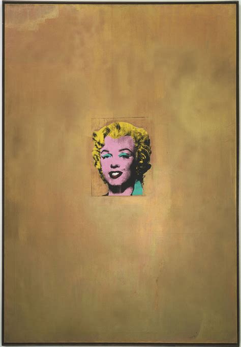 Andy Warhol Gold Marilyn Monroe 1962 Silkscreen