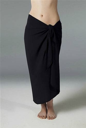 long sarong black sassy sarongs