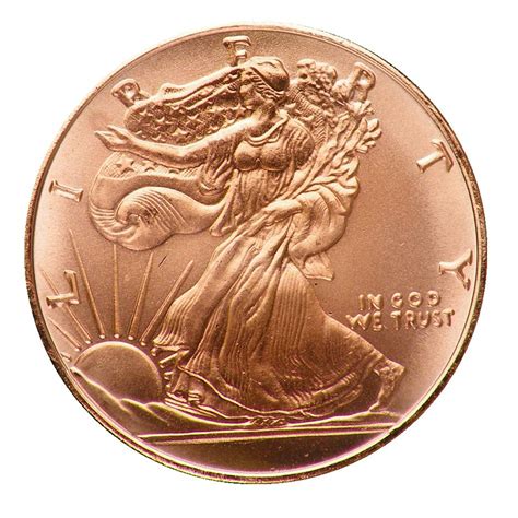 Some popular choices are the american. 1 oz. Copper Rounds Walking Liberty Design Buy and sell ...