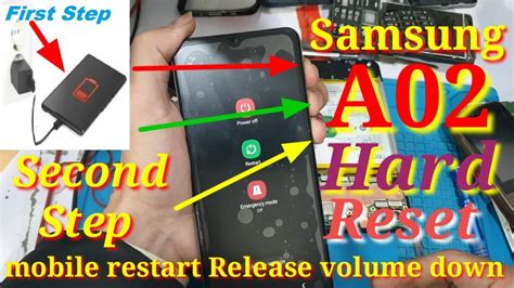 Samsung A02 Hard Reset Samsung Galaxy A02 Password Unlock Samsung