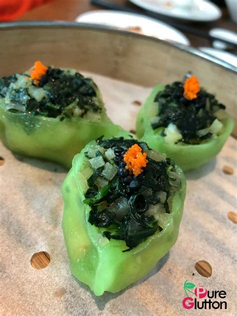 Watch how to make vegetable dim sum! RUYI & LYN's New Dim Sum - PureGlutton