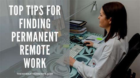 Top Tips For Finding Permanent Remote Work