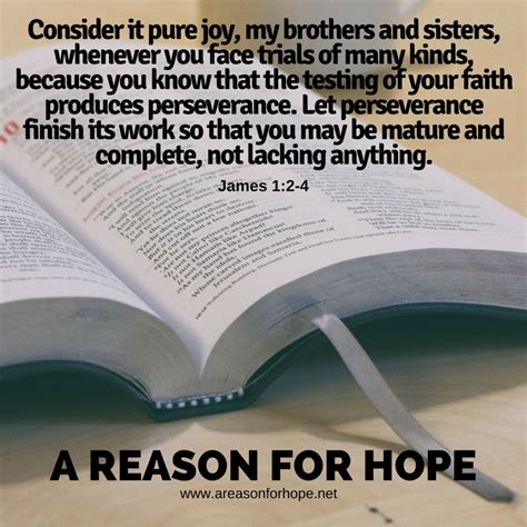 James 12 4 — A Reason For Hope With Don Patterson