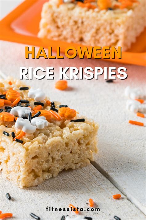 Halloween Rice Krispie Treats Recipe Flowlife