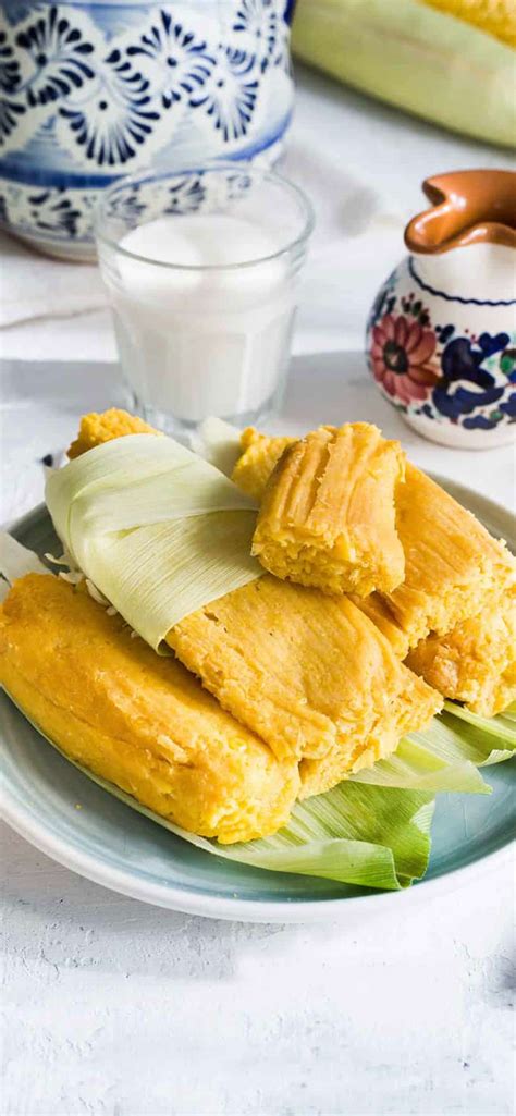 Sweet Corn Tamales Tamales De Elote Maricruz Avalos Kitchen Blog