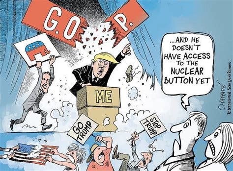 Opinion Chappatte On Mitt Romney Vs Donald Trump The New York Times