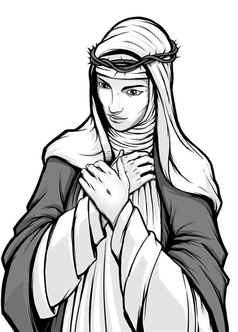 Pin em Catherine of Siena