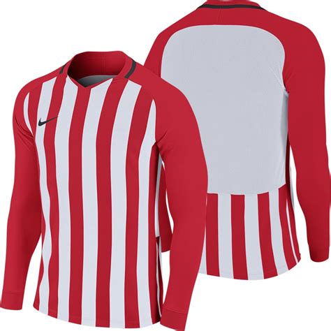 Nike Striped Division Iii Long Sleeve Senior Football Shirt University