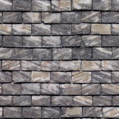 Slate Roofing Texture Seamless 04007