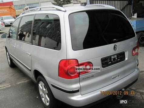 2007 Volkswagen Sharan 19 Tdi Automatic Freestyle Car Photo And Specs