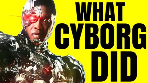 How The Snyder Cut Saved Cyborg Justice League Youtube