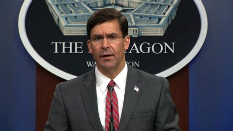 Defense Secretary Esper I Do Not Support Invoking The Insurrection Act