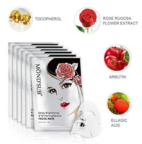 Mond Sub Deep Brightening Facial Sheet Mask For Personal Packaging