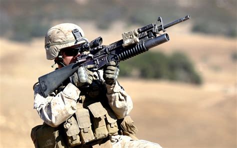 Why Americas Marines Love The M203 Grenade Launcher The National
