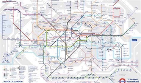 A Hot Mess Fury At New London Tube Map After Elizabeth Line Added