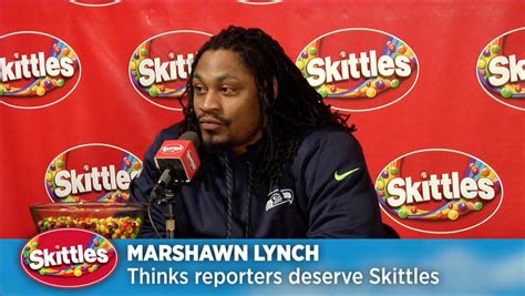 Marshawn Lynchs Skittles Press Conference The Shorty Awards