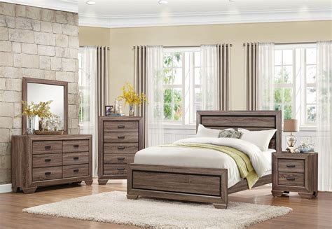 Meridian furniture bliss collection modern | contemporary velvet upholstered bed with deep button tufting and storage compartments in rails and footboard, gray, queen. ZENDA BEECHNUT 4PCS CONTEMPORARY RUSTIC LIGHT QUEEN ...