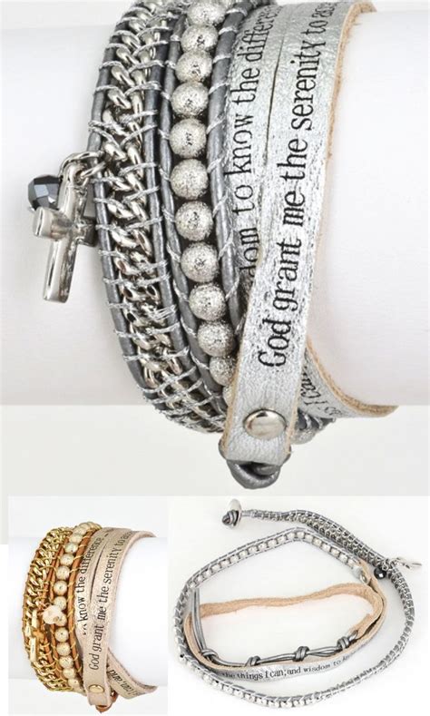 Great gift for loved ones or yourself. SERENITY PRAYER bracelet in gold or silver PREORDER ONLY! 18.00 | Serenity prayer bracelet ...