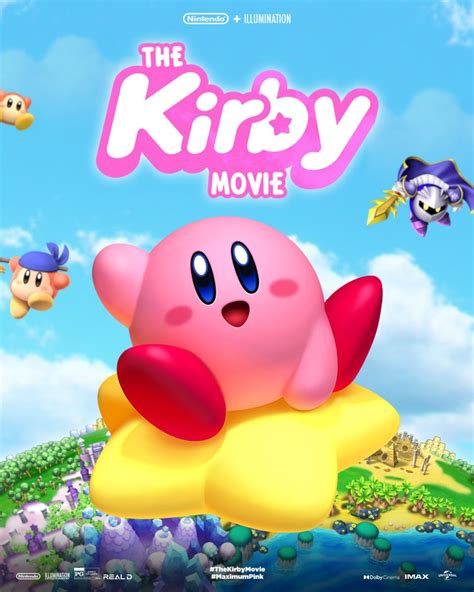 New Fake Game Movie Posters On Twitter The Kirby Movie 2024