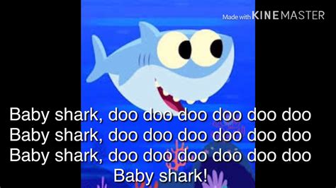 Baby Sharklyrics Without Sound Youtube