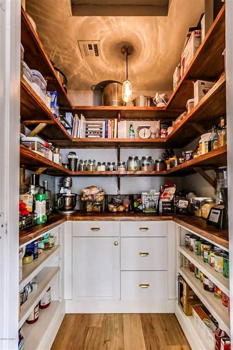 27 Walk In Pantry Ideas Décor Outline
