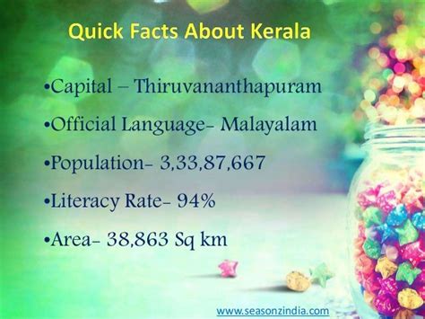 interesting facts about kerala