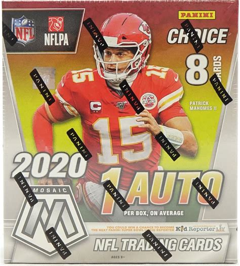 We did not find results for: 2020 Panini Mosaic Choice Football Hobby Box | DA Card World