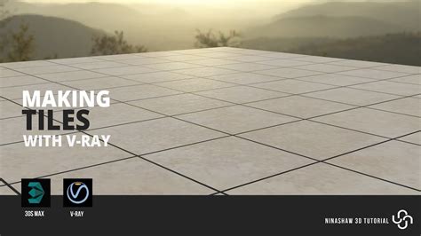Learn How To Make Tiles With Vray Material Youtube