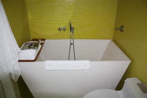 Surrounding walls lined in timber combine. Soaking Tubs for Small Bathrooms - All about Soaking Tubs ...