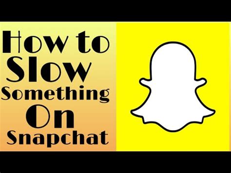 May 18, 2016 · snapchat does have filters, but the dumb ones are the most fun, especially the ones that add a comically hideous effect — bloating your face into a red tomato, or distorting it into an animal mask. How to slow something down on Snapchat - YouTube