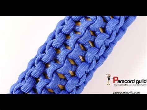 Things that can be wrapped in paracord. Multiple strand conquistador braid- paracord wrap - YouTube
