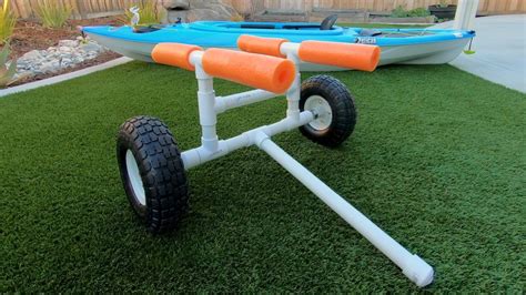 Diy Kayak Cart Inexpensive Way To Build One Yourself That Adventure