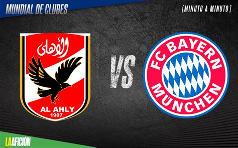 Hansi flicks' bayern munich head into tonight's clash as definite favourites however write off pitso mosimane's al ahly at your own peril. Al-Ahly vs Bayern Múnich, Mundial de Clubes (2-0): GOLES Y ...