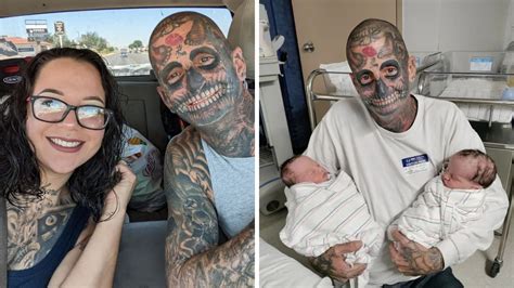 Dad With Tattoos Faces Backlash As People Think He Is A Horrible