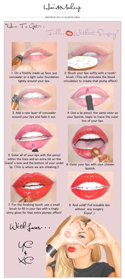 9 How To Get Fuller Lips Without Surgery 27 Perfect Pout Lip