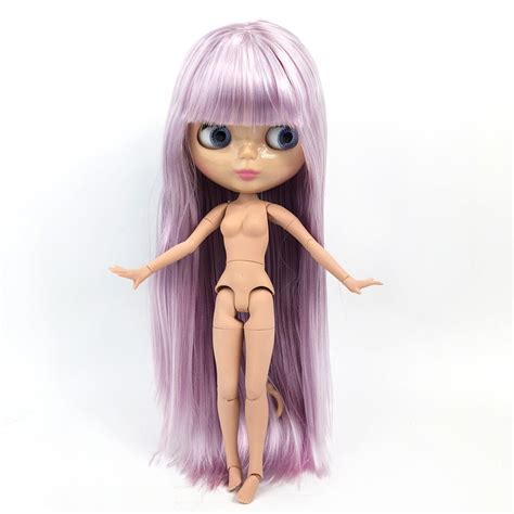 Factory Blyth Doll Straight Hair Tan Skin Blyth Dolls Joint Nude Body