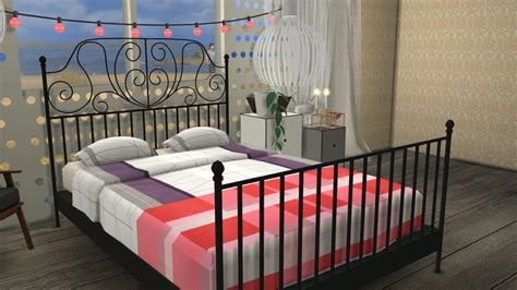 Sims 4 Ccs The Best Ikea Leirvik Bed Frame And Hay Bed
