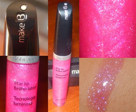 Pink Make: Resenha Star lip Brilho labial Pink - O Boticario