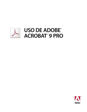 Adobe Acrobat Professional Instrucciones de operación Manualzz