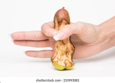 Female Hand Holding Pearlike Penis Foto Stock Shutterstock