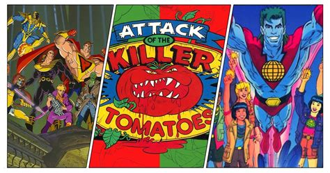 Attack Of The Killer Tomatoes 90s Cartoons You Forgot Cbr