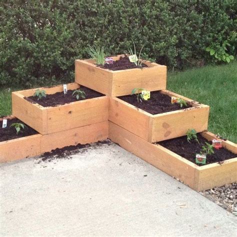 Build A Beautiful Tiered Garden Bed Diy Projects For