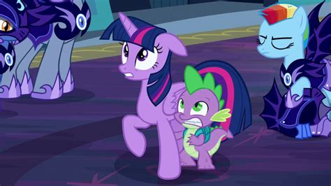 Image Twilight And Spike Scared S5e26png My Little Pony Friendship