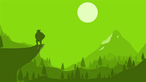 Shrek Night Background Wallpaper Download Mobcup