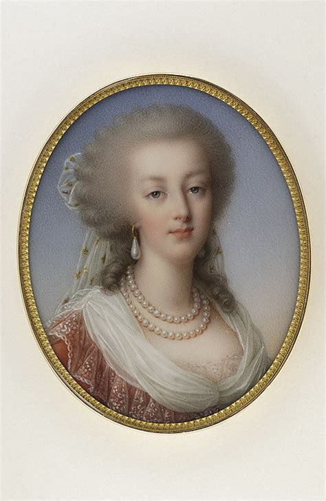 Portrait De Marie Antoinette Reine De France Louvre Collections