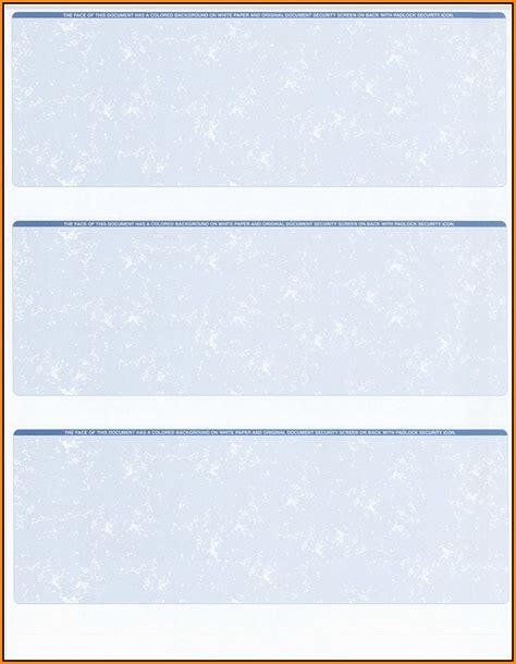 Fillable Blank Business Check Template Template 1