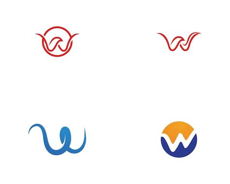 Premium Vector W Logo And Symbol Business Vectors
